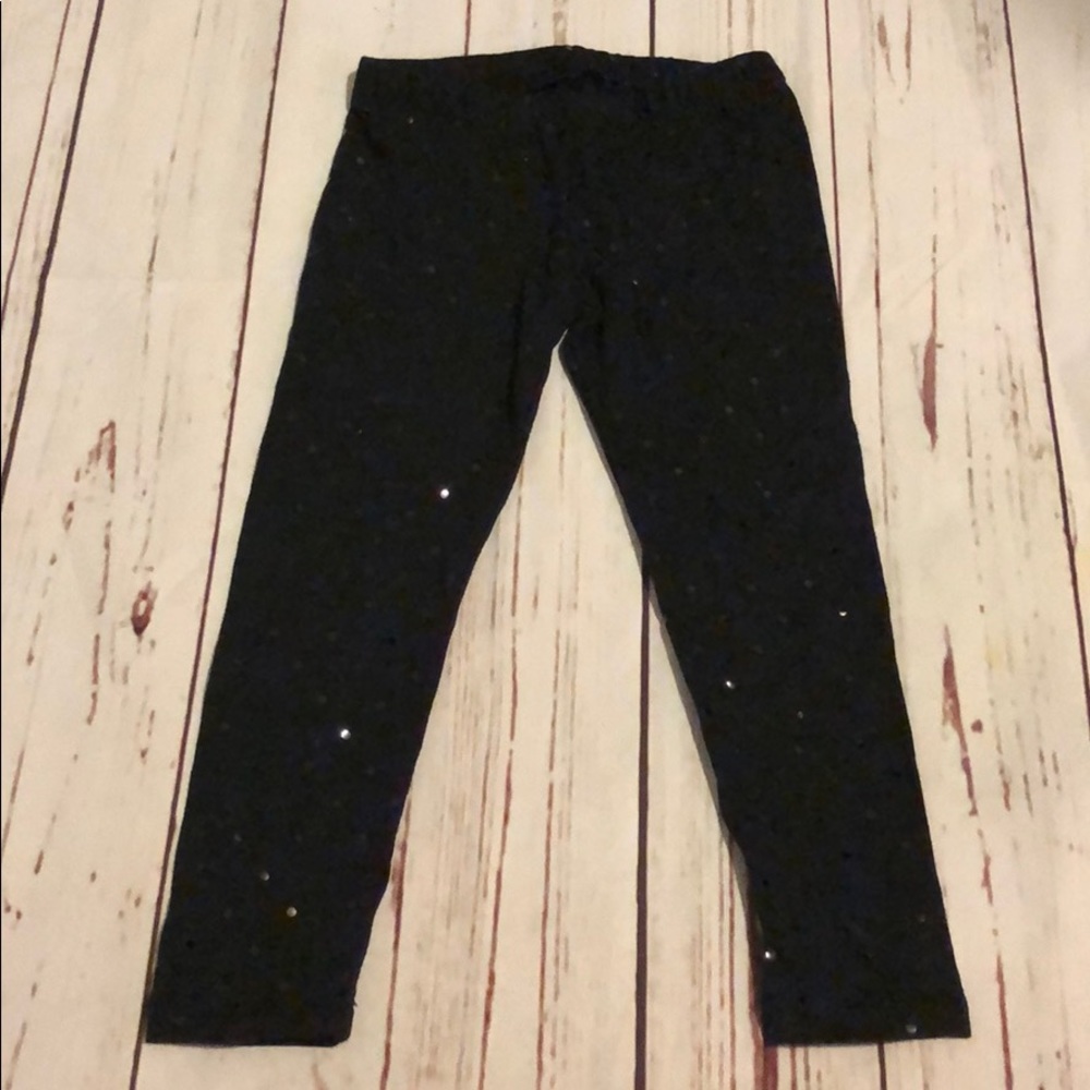 Leggings! Sequins! Size 4